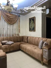  3 طقم كورنر تفصيل خشب لاتيه وقراط إسفنج ضغط عالي سفنج تركي القماش قماش مخمل ووتر بروف