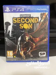  1 شريط INFAMOUS Second son بلاستيشن 4