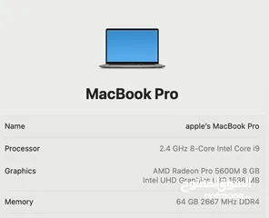  8 mac book pro 16 ماك بوك للمحترفين