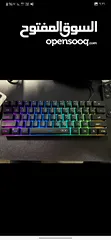  1 كيبورد جيمنج RGB 60%