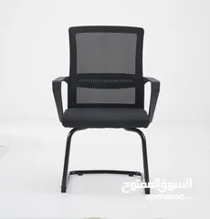  1 Modern Vistor Office  Chair_Comfotable Waiting Room Chair with Strong Metal frame for Office