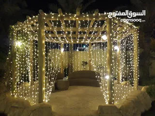  12 Lighting installation for wedding and occasions