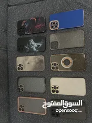  1 كفرات آيفون اصلية  وجديدة وأشكال متنوعة