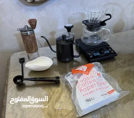  2 عدة تحضير قهوة v60 و كولد برو  V60 and cold brew coffee kit