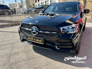  8 مرسيدس GLC200 AMG كت فتحة اسود 2021 بحالة الزيرو نايت