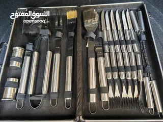  1 عدة شوي باربيكيو (BBQ set)