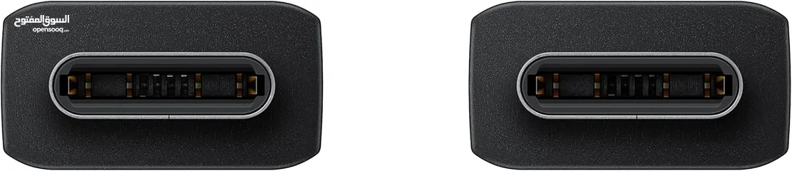  3 سامسونج كابل نوع سي الى نوع سي بطول 1.8 متر (5 امبير)  Samsung Type-C to Type-C 1.8m Cable (5A)