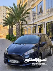  2 فورد فييستا 2014 سيارة القطة مميزة من كل النواحي لون باطوني أصل شركة مميزة