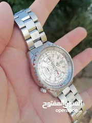  1 #CASIO_EDIFICE MADE IN JAPAN   كاسيو ادفايس ياباني اصلي حجم 45 كرونو قراف شباك للتاريخ