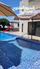  2 شاليهات ومزارع فخمه داخل ناعور مسبح مدفى