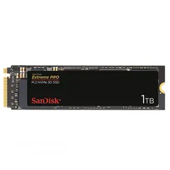  1 1TB (1000GB) SANDISK EXTREME PRO M.2 NVME 3D NAND 50X SPEED DESKTOP - LAPTOP GAMING SSD