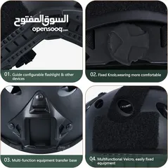  8 خوذة أصلية تكتيكية PJ Airsoft سريعة F22 ومناسب لعمليات التدريب والبحث والإنقاذ والتسلق خوذة متعددة