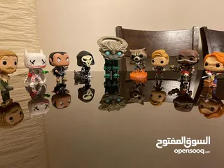  4 للبيع عدد 15  شخصية Funko Pops