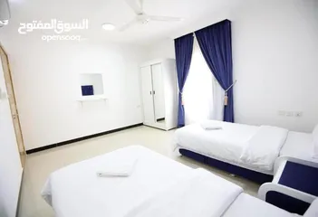  5 FURNISHED DAILY AND MONTHLY IN MUSCAT MAABILAH  غرف وشقق فندقية للأجار في مسقط