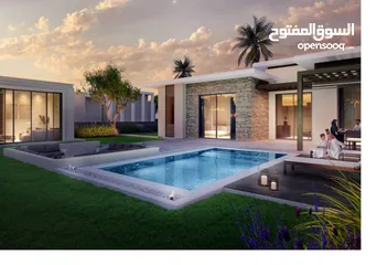  1 2 + 1 BR Ground Floor Off Plan Freehold Villa with Pool in Sifah