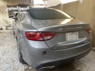  4 كرايسلر 200c فئة S موديل 2015 V6 للبيع او المراوس