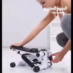  2 جهاز ميني ستبير مع حبل مقاومة لممارسة الايروبيك و شد الترهلات و الارداف ونحت الجسم
