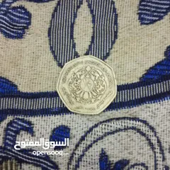  4 نصف دينار أردني نادر بشكل ربع دينار – تحفة نادرة لهواة العملات الأردنية ................