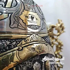  18 سماور الفحم النحاسية الفاخرة