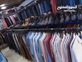  2 محل ملابس واحذيه اوروبيه للبيع بسعر مغري جدا جدا