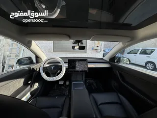  8 تملك تسلا مودل y 2022 بريفورمنس  B+ اوتو سكور  اقل سعر