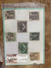  16 طوابع بريدية