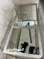  1 حوض سمك نضيف للبيع
