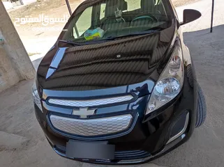  1 شفروليه سبارك كهرباء كامل2015 كرت ابيض فحص كامل تمشي بشحنه 140كيلو  قابل للتفاوض