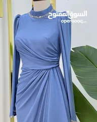  1 فستان اسود سندس محمد القطري  اعلان لفستان خطوبة او حفل زفاف  الفستان راقي وفخمم