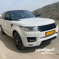  2 Range Rover Sport Supercharged V8 White -  رينج روفر سبورت 8 سيلندر أبيض