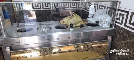  2 مطعم  بكامل تجهيزاته للبيع مع المحل .. الموقع المفرق