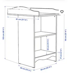  4 IKEA Baby Changing table