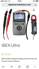  1 WATON / IBEX ULTRA   EAGLE EYE جهاز احترافي لفحص جميع انواع البطاريات صناعي