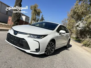  2 تويوتا كورولا هايبرد 2021 فل كامل فتحه