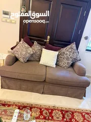  3 طقم كنب فخم مستعمل من ميداس جودته 100٪؜ للبيع
