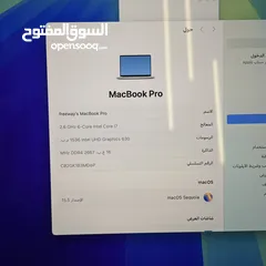  8 MacBook Pro 2019 / 16 inch - core i7 / 16G ram - 512GB