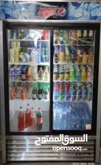  1 ثلاجة بيبسي بابين