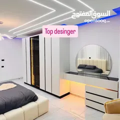 9 غرف نوم وخزاين ماستر واطفاال