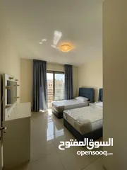  3 شقه روف مفروشه للايجار في عبدون قرب سفاره السعوديه الايجار سنوي ويتوفر شقق لايجار شهري