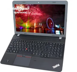  2 Lenovo E550 core i5 الجيل الخامس الرام 8G الهارد 256ssd حجم الشاشة 15.6