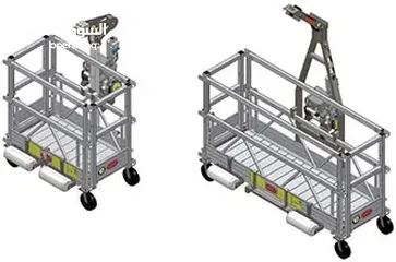  2 منصات معلقة لأعمال الصيانة والنظافة   Climber