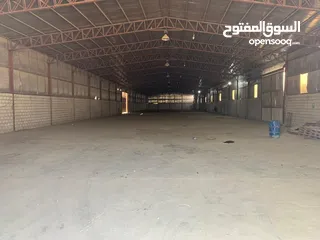  1 للايجار مخزن ميناء عبدالله 3600 متر مع أرض