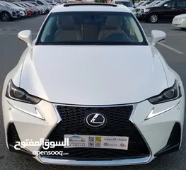  2 Lexus is350 V6 3.5L Full Option Model 2017