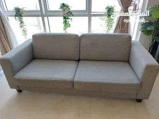  4 3 + 3 + 1 Branded Grey Sofa set for sale in excellent condition