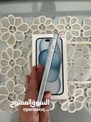  3 iPhone 15 128 with warranty 11 months like brand new التليفون مستعمل فقط شهر