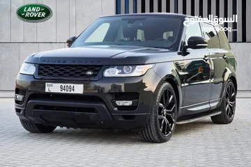  1 2016 Range Rover Sport Supercharged V6 / Excellent Condition / Full option / Original paint