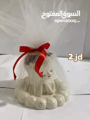  5 تحف جبس مصنوعه يدويا