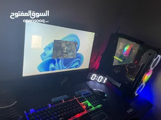  3 Pc وكالة للبيع مع شاشه وكامل اغراضه
