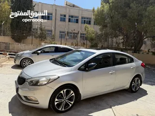  4 كيا سيراتو  k3 موديل 2015 فل الفل اضافات نخب
