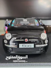  4 Fiat 500 Model 1/18 Norev نموذج فيات